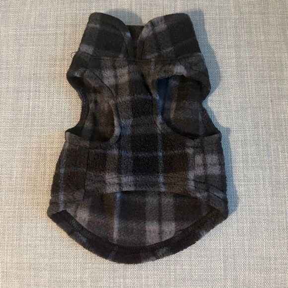 Plaid Dog Vest with D-Ring - size small - Picture 2 of 2